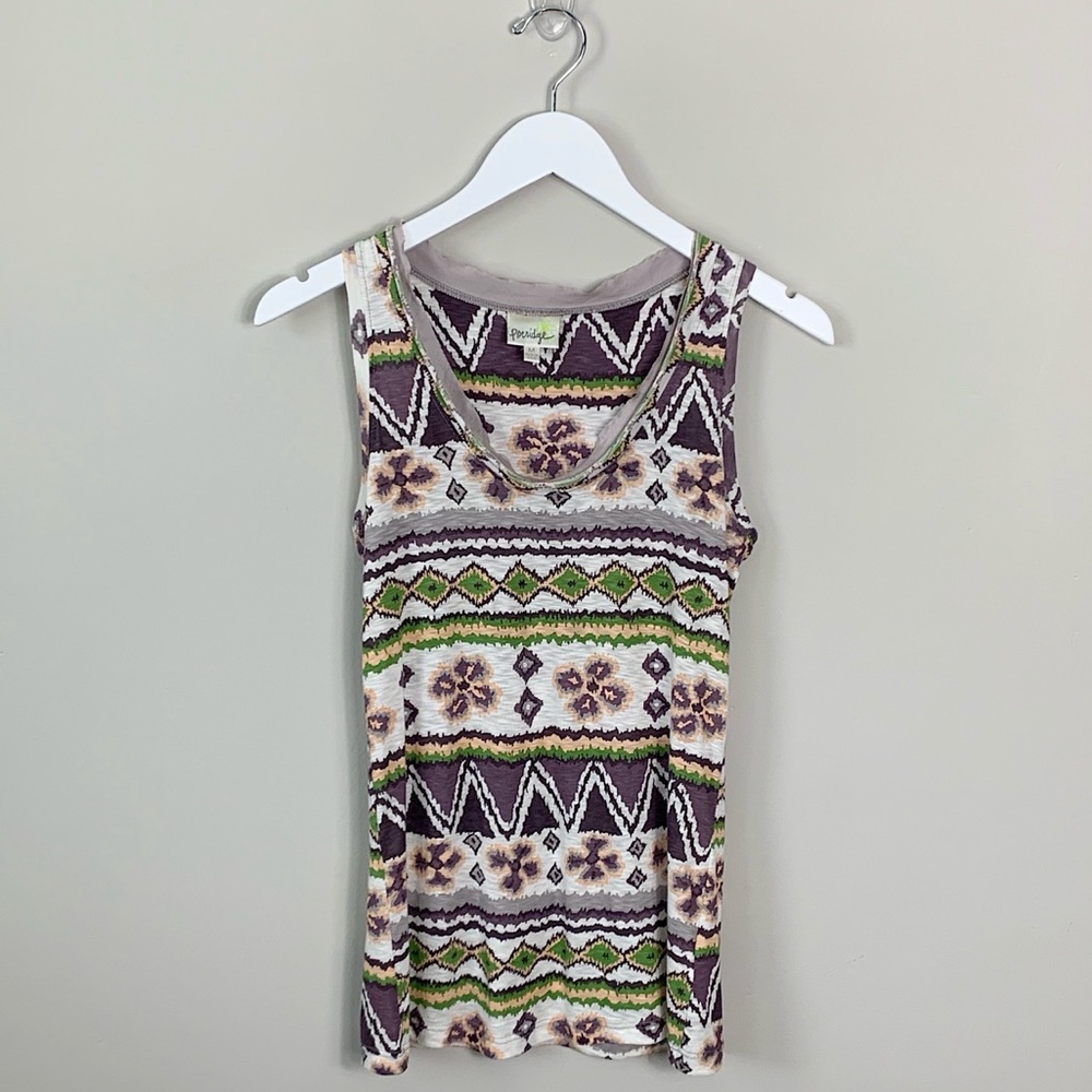 Porridge Tribal Tank Purple